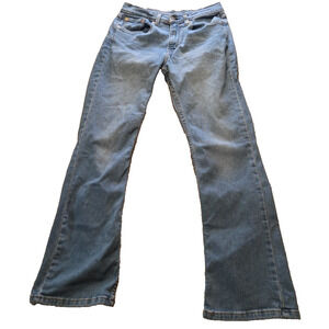 Levi’s 527 Jeans Sz 31 x 32 (30x30) Slim Boot Cut 10" Rise Y2K Distressed